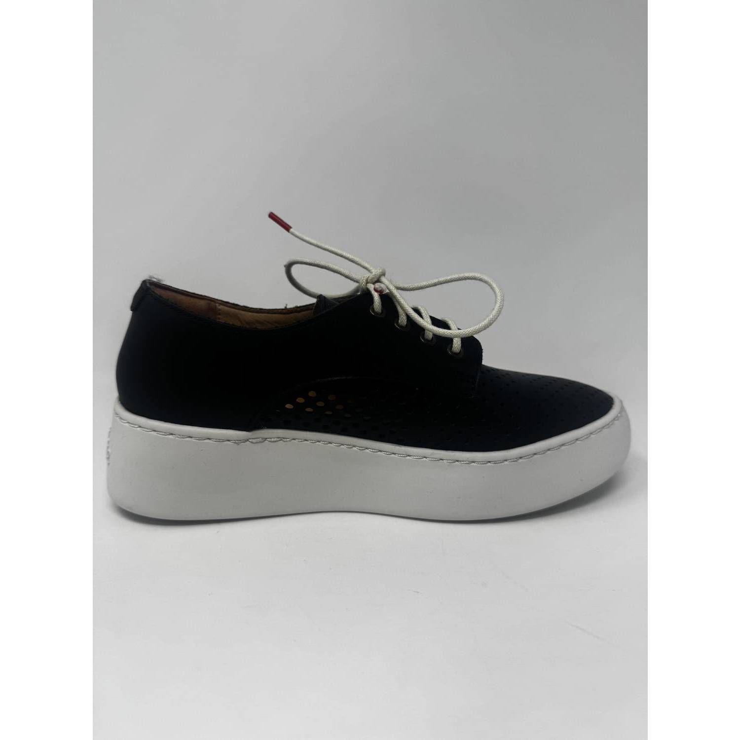 New Rollie Women's Derby City Punch Sneakers In Black